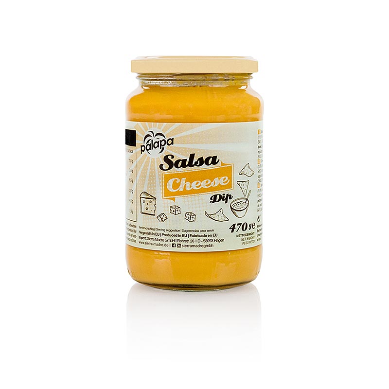 Cheese Salsa, ostsås, Palapa, 470 g