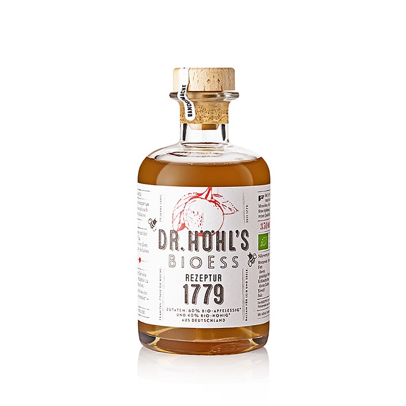 Äppelvinäger, Dr. HÖHL´S BioEss recept 1779, med honung, ekologisk, 350 ml