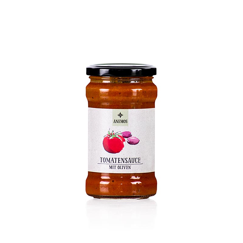 ANEMOS tomat- och olivpastasås, 280 g