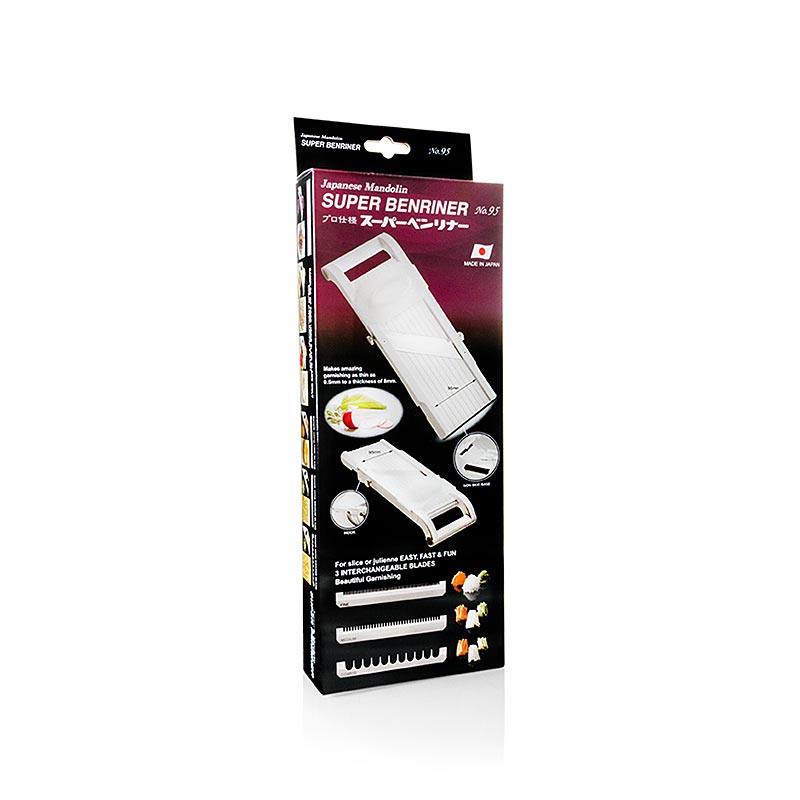 Grönsaksskalare SUPER BENRINER, BN-95W, vit, 1 st
