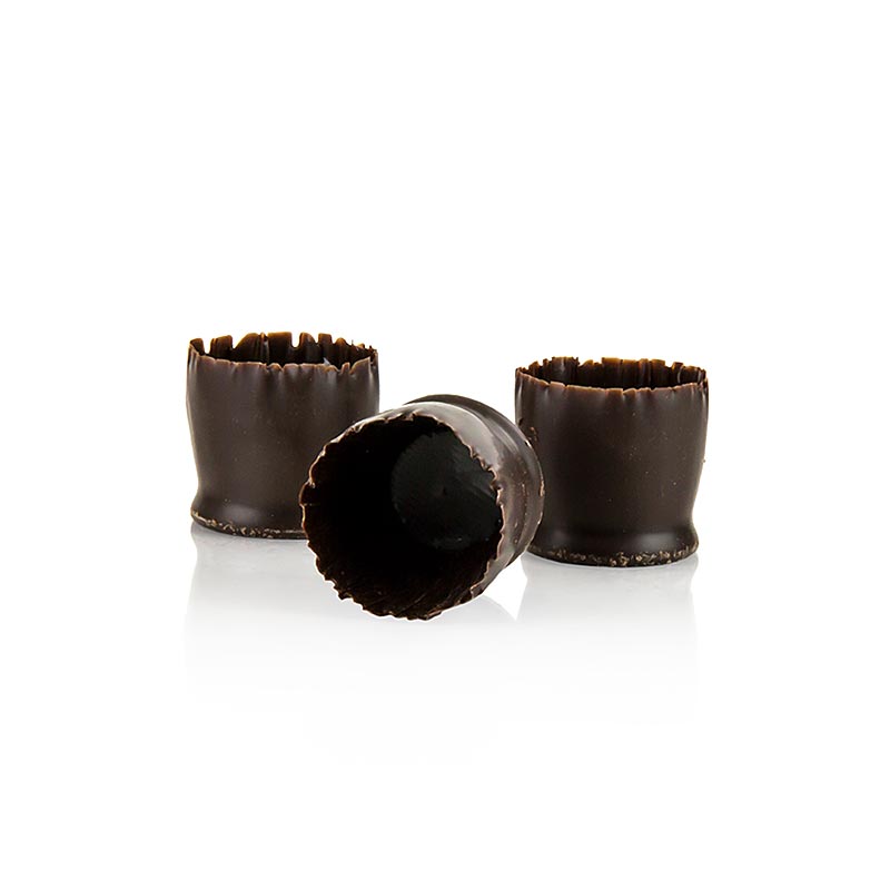 Chokladform – ”Snobinettes”, mörk choklad, ø 23–27 mm, 26 mm, 430 g, 90 St