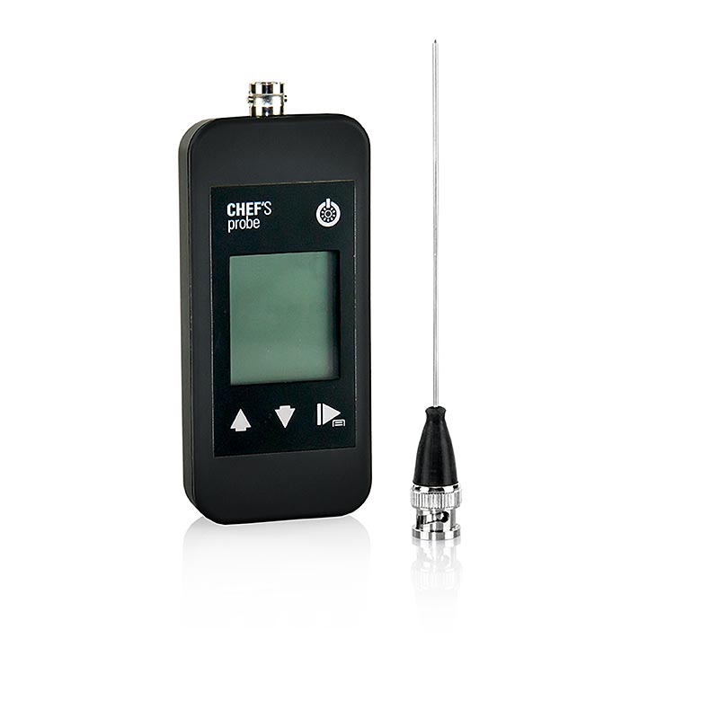Chef´s Probe termometer med digital display, stickprob, 1,5 mm, svart, 1 st