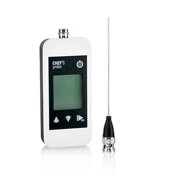 Chef´s Probe termometer med digital display, stickprob, 1,5 mm, vit, 1 st