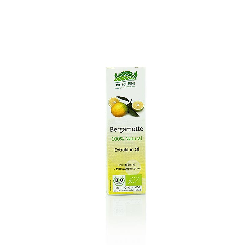 Naturligt bergamottarom, Die Scheune, BIO, 5 ml