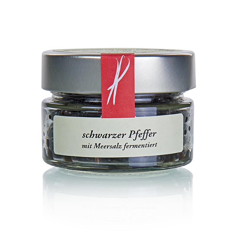 Svartpeppar, fermenterad med havssalt, Altes Gewürzamt, 80 g
