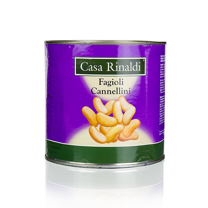 Cannellinibönor, vita, små, 2,5 kg