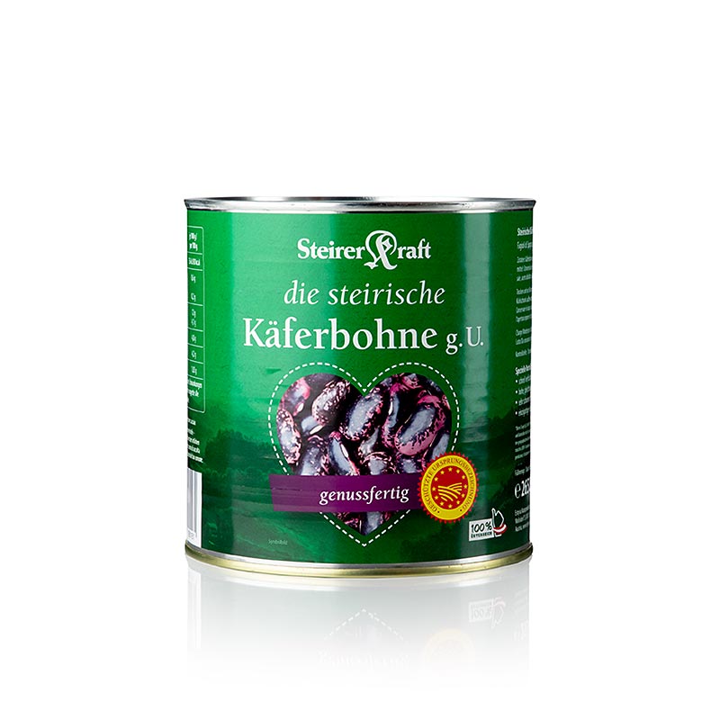 Käferbönor, i lak (g.U. Steiermark), Steirer Kraft, 2,65 kg