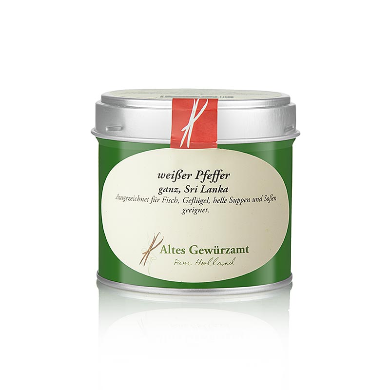 Vitpeppar, hel, Sri Lanka, Altes Gewürzamt, 90 g