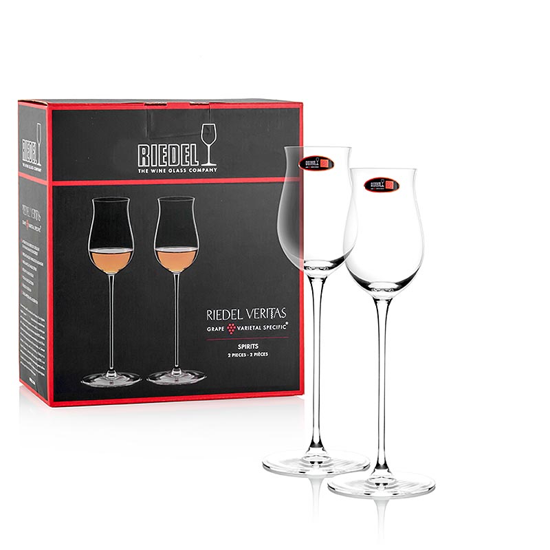 Riedel Veritas-glas – spritdrycker (6449/71), i presentförpackning, 2 st