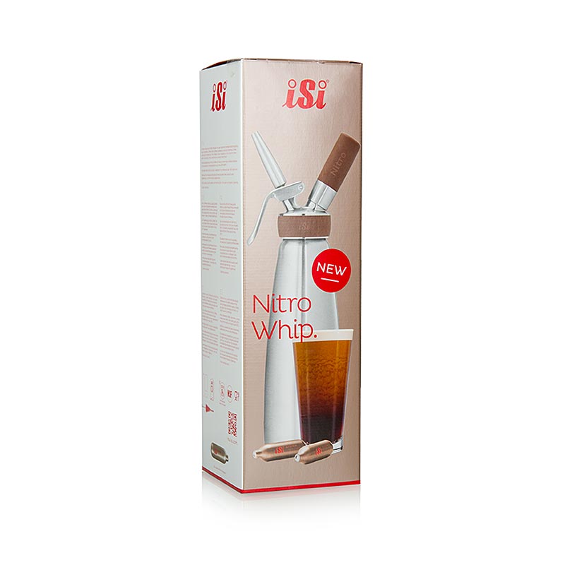 Espuma - Sprayer, ISI Nitro Whip, komplett, rostfritt stål, 1 liter, 1 st