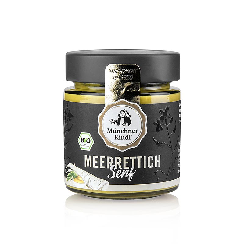 Münchner Kindl pepparrotssenap, ekologisk, vegansk, 125 g