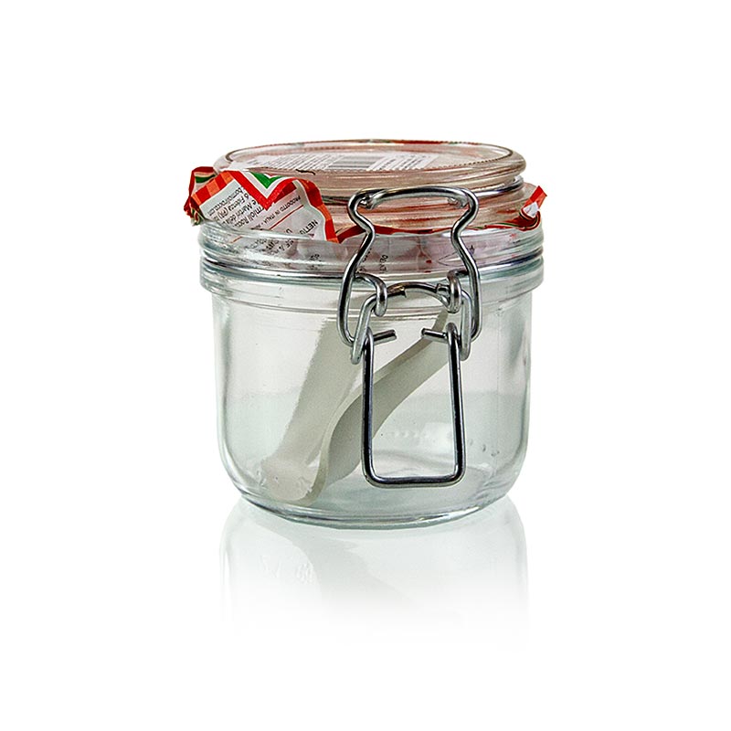 Glasburk med trådklämma – Terrine Fido, 200 ml, rund, 1 st
