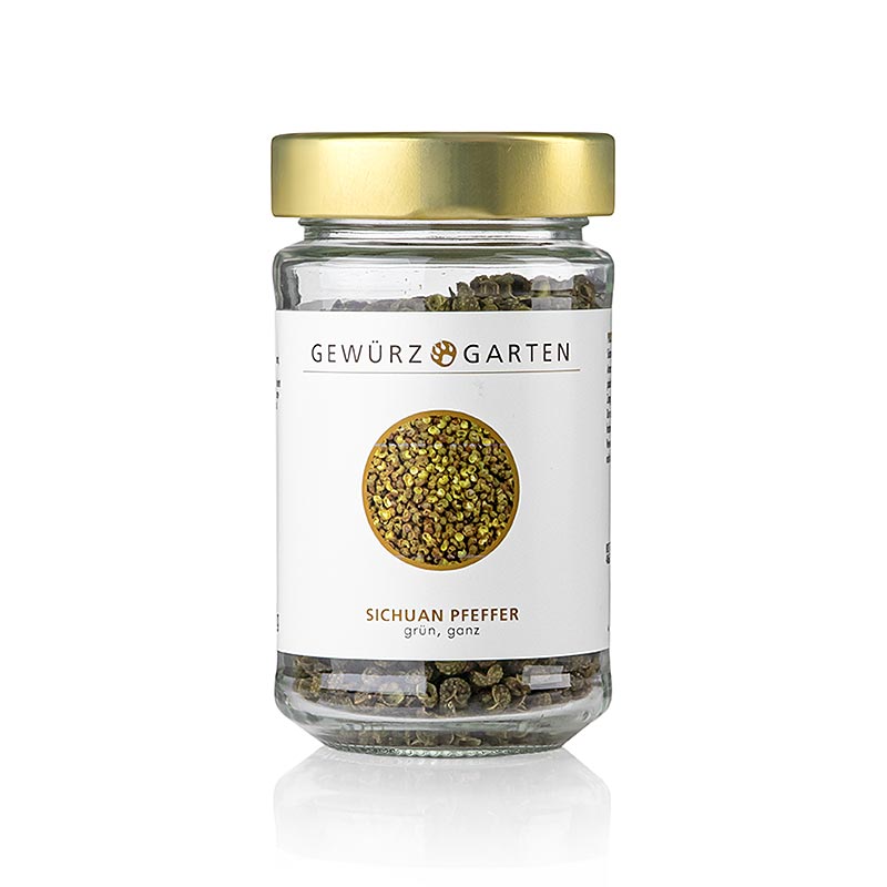 Gewürzgarten Sichuanpeppar – grön, handplockad (Szechuanpeppar), 50 g