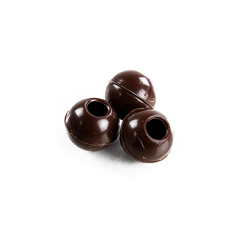 Truffelkulor, mörk choklad, ø 20 mm, Läderach, 1,134 kg, 630 st