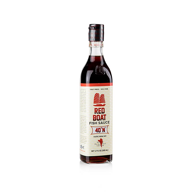 Fisksås, mörk, "Red Boat", Vietnam, 500 ml