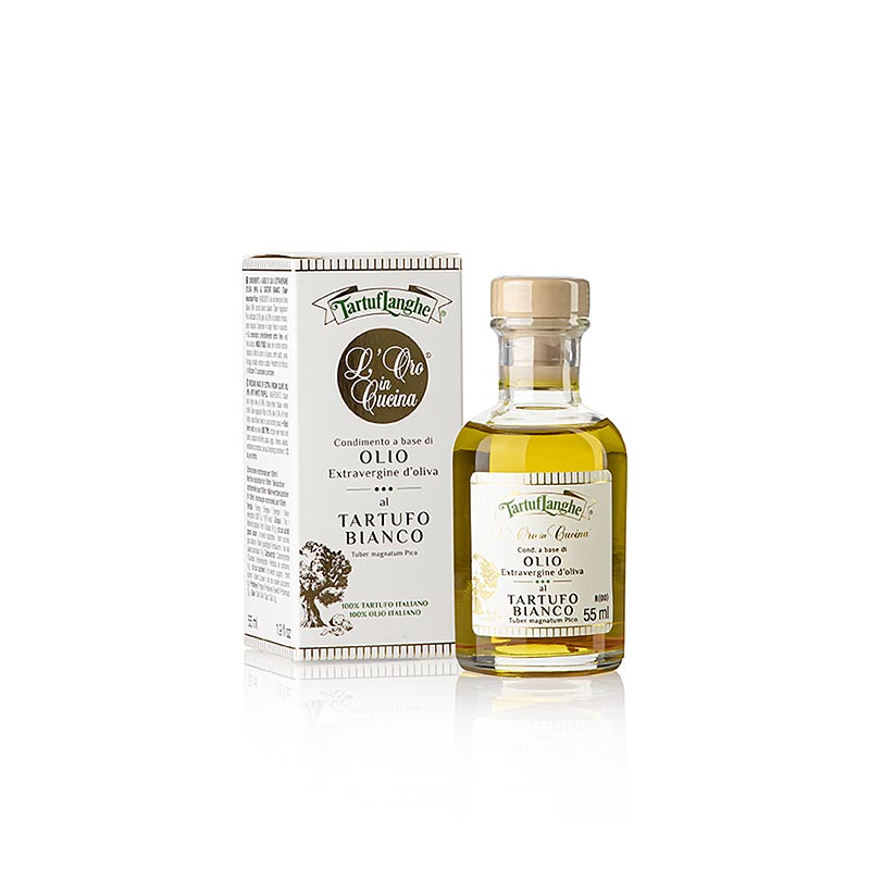 Tartuflanghe extra jungfruolja L´Oro in Cucina med vit tryffel & arom 55 ml