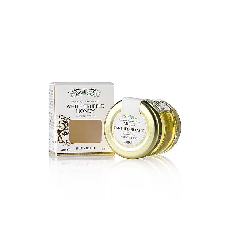 Tartuflanghe akaciehonung, ljus, med vit tryffel & arom, 40 g