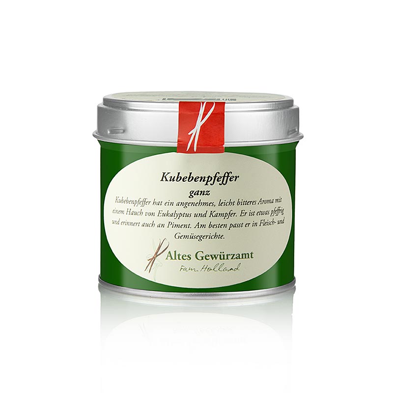 Kubebpeppar, hel, Altes Gewürzamt, 50 g