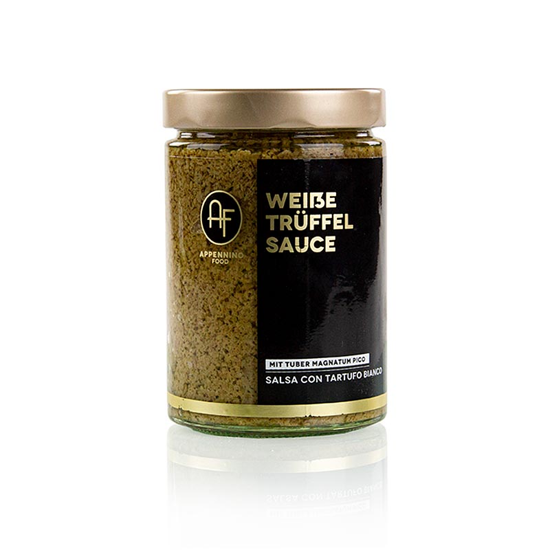 Tryffelsås (SALSA Tartufata), med vita tryfflar (Tuber magnatum), Appennino, 500 g