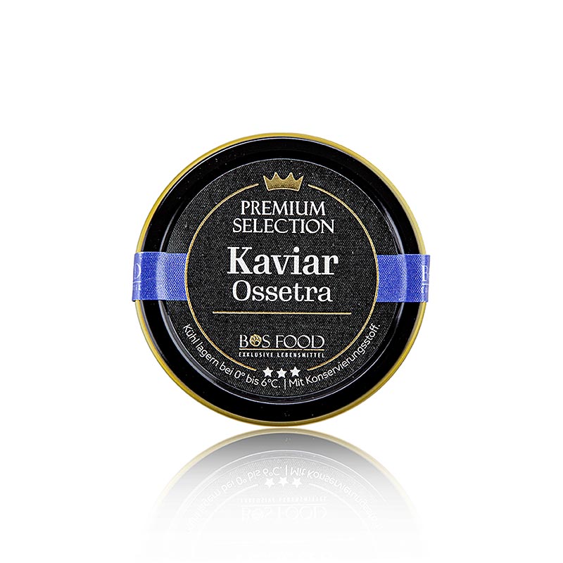 CHEF FOOD Premium Selection – Ossetra/Osietra-kaviar, Acipenser gueldenstaedtii, 50 g