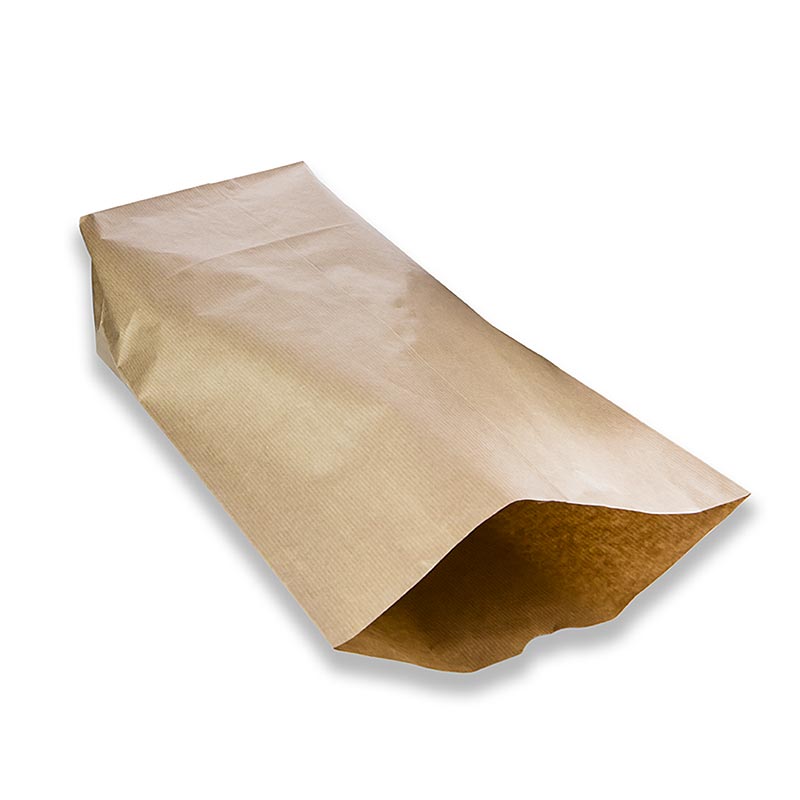 Påsar med korsbotten, papper, bruna, 44x28x1 cm, 250 st