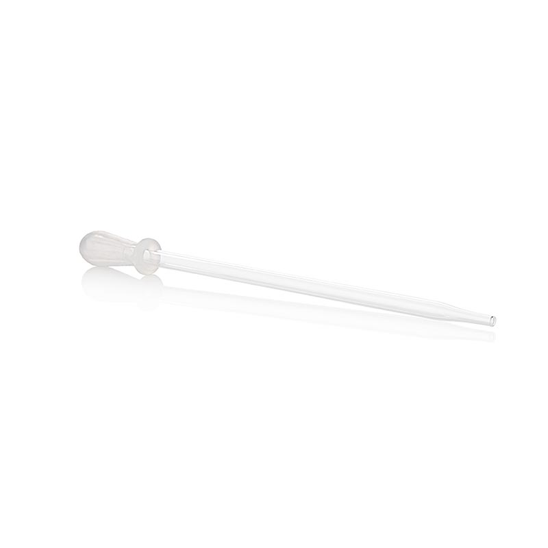 Glaspipett med sug, ca 2 ml, 15 cm, 1 st
