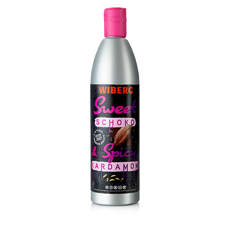 WIBERG sås Sweet and Spicy – choklad & kardemumma, 500 ml
