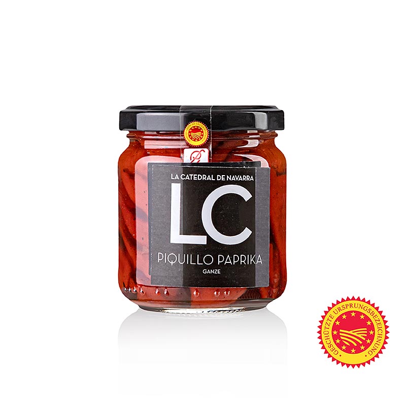 Pimiento Piquillo de Lodosa – Piquillo-paprika, DOP/g.U., LC, 190 g