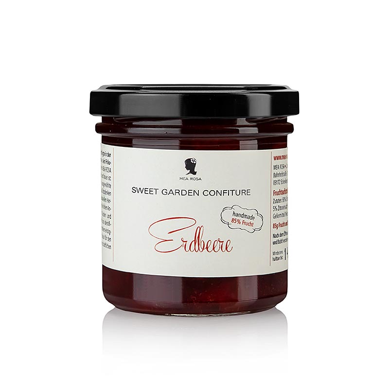 Sweet Garden Confiture – jordgubbsmarmelad, Mea Rosa, 180 g