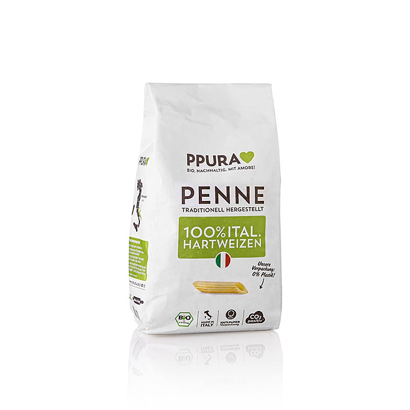 Ppura Penne-pasta av italiensk durumvete, ekologisk, 500 g