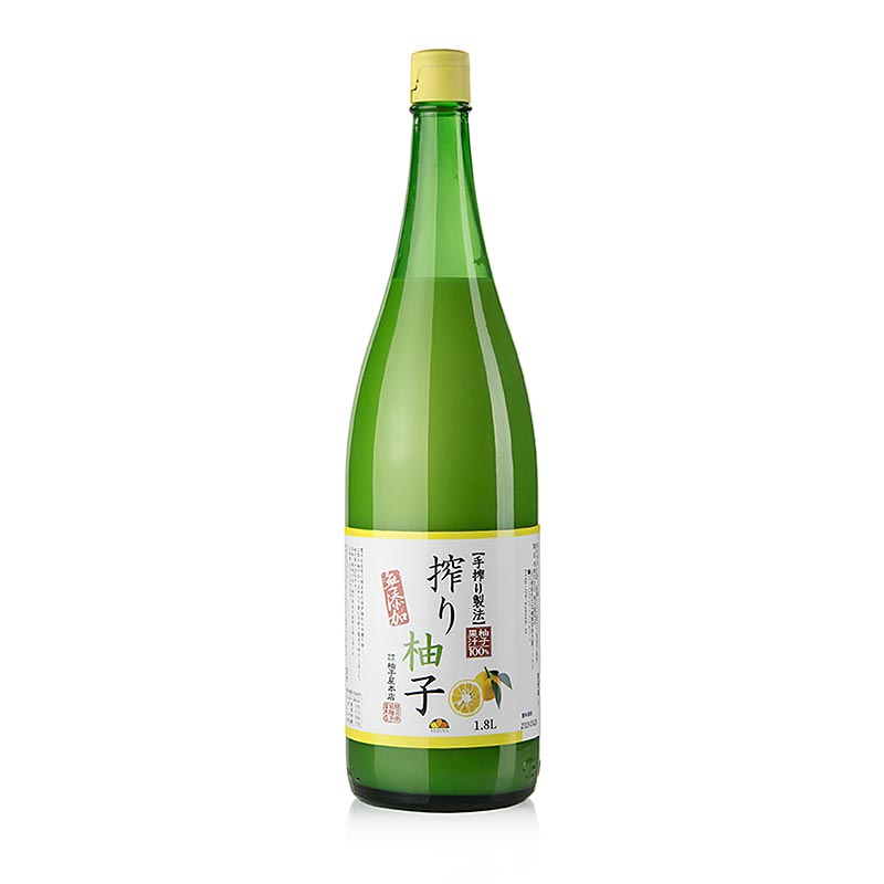 Yuzu-juice, 100 % citrusfruktjuice, 1,8 l