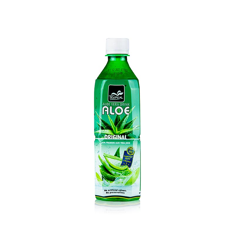 Aloe vera-dryck, Natural, Tropical, 500 ml