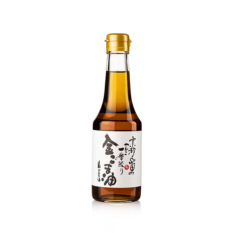 Sesamolja "Golden" av gyllene sesamfrön, rostad, Yamada, 300 ml