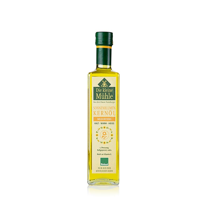 Solrosfröolja, Die kleine Mühle, ekologisk, 500 ml