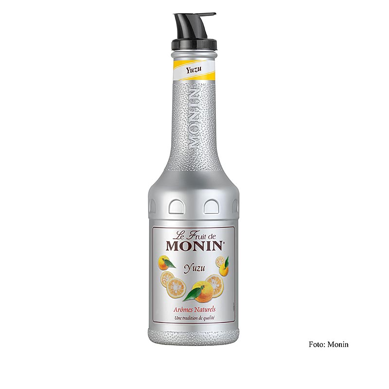 Fruktpurémix – Yuzu, sockrad, med pip, 1 l