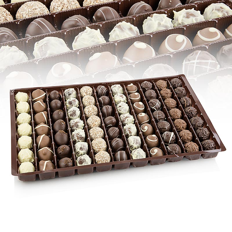 Praliner/tryffelblandning, 11 sorter, Dreimeister, 1 kg