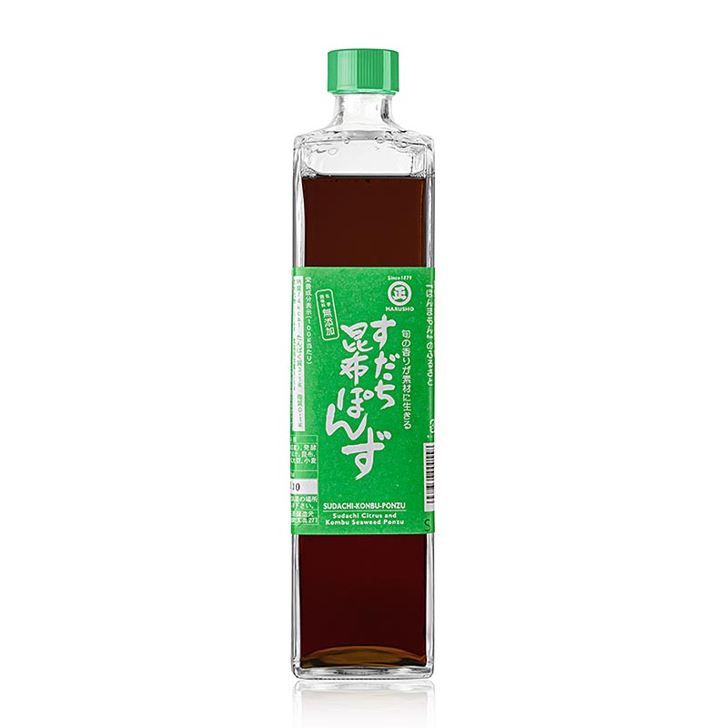 Sudachi Kombu Ponzu, av sojasås och sudashi-juice, Marusho, 700 ml