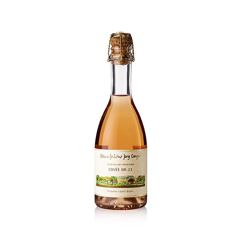 Jörg Geiger alkoholfri mousserande "Cuvée 23", 375 ml