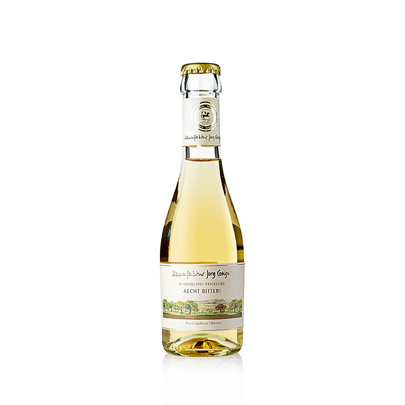 Jörg Geiger Alkoholfri mousserande "Aecht Bitter", 200 ml