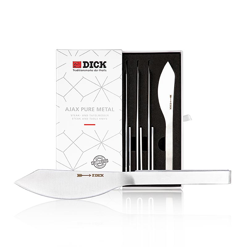 Dick Tjockt stekknivsset Ajax Pure Metal, 4 delar