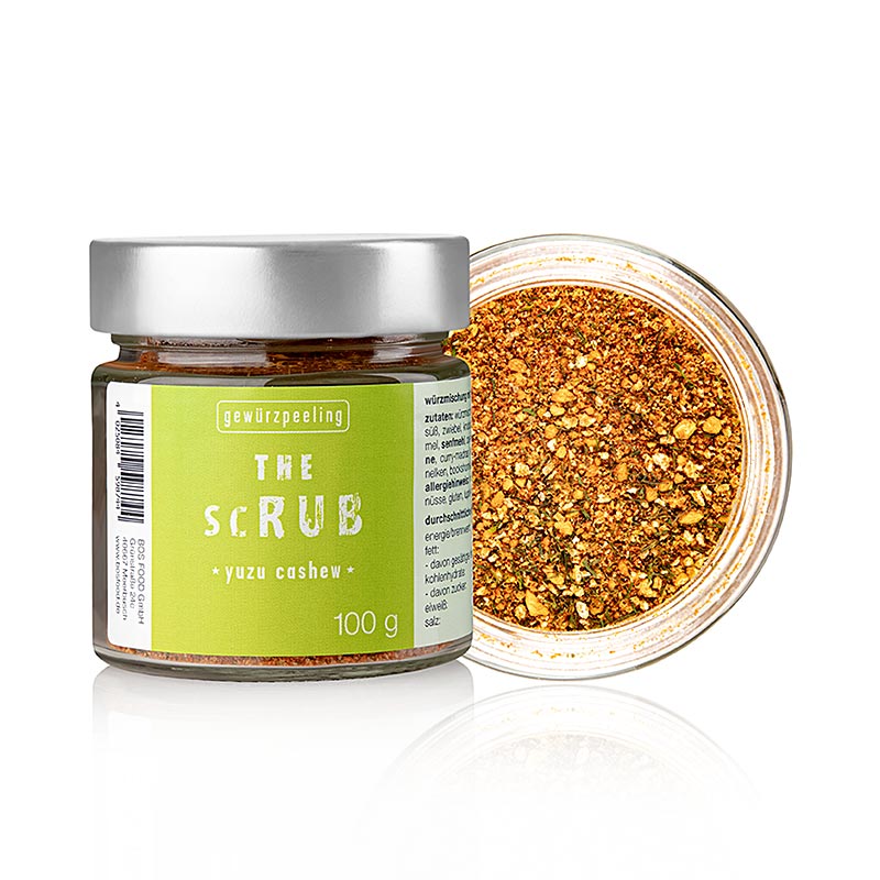 Serious Taste ”the scrub – Yuzu Cashew”, Ernst Petry, 100 g