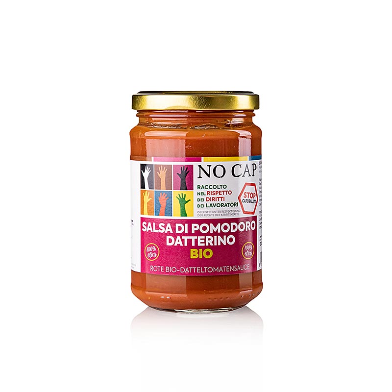 Dadel-tomatsås, NO CAP, ekologisk, 300 g
