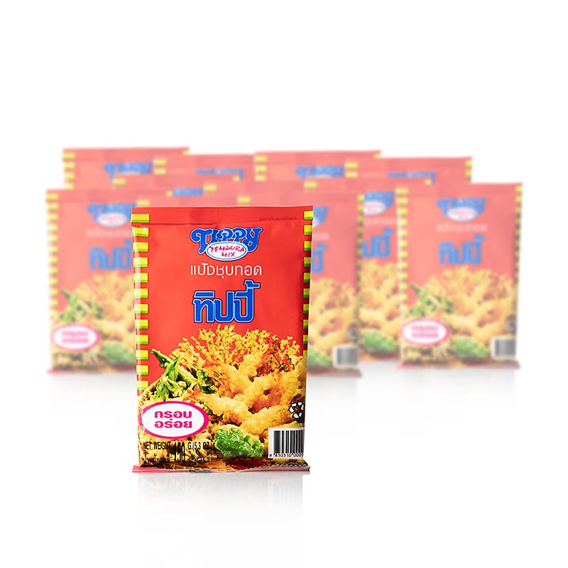 Tempura-smetsblandning, Tippy, Thailand, 1,8 kg, 12 x 150 g