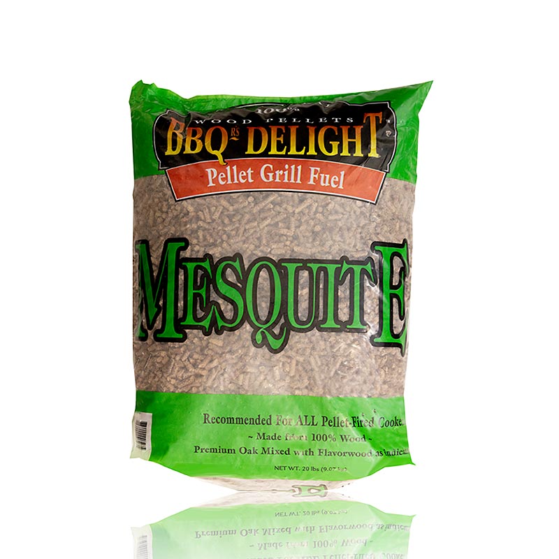 Grill BBQ Mesquite-trä rökpellets, 9,07 kg