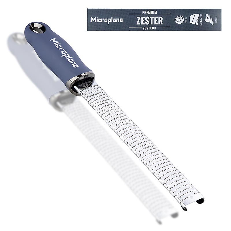 Rivjärn Microplane Classic, Zester denimblå 46223 (Zester grater), 1 st