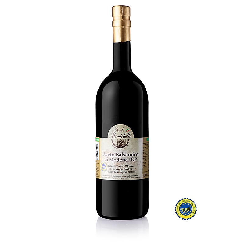Aceto Balsamico di Modena g.g.A., ASR5(J8), mindre söt, Fondo Montebello, 1 l