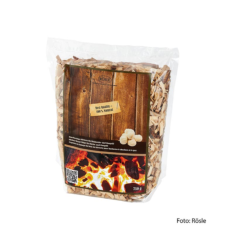 Rösle rökningsflis "Hickory" (25103), 750 g