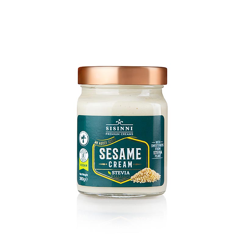 Sesamkräm, med stevia, Sisinni, 380 g