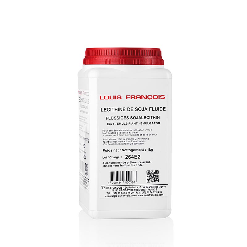 Sojalecitin, flytande (Liquid Lecitine) E322, Louis Francois, 1 kg