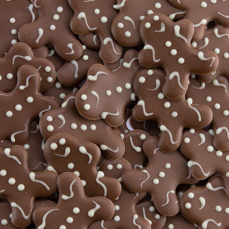 Chokladdekoration "Gingerbread couple", Dobla (77214), 280 g, 200 st